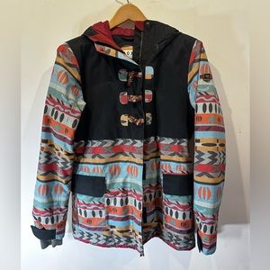 Roxy Snow Coat, warm insulation, 10k waterproof, Women’s Size Small.